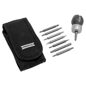 Proto Ratcheting Stubby Screwdriver Set : Amazon.ca: Tools